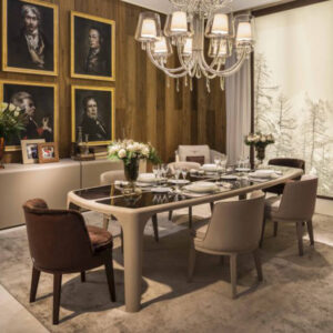 Bradley 餐桌與Baron餐椅組