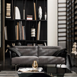 義大利Tenore牛皮沙發│NATUZZI